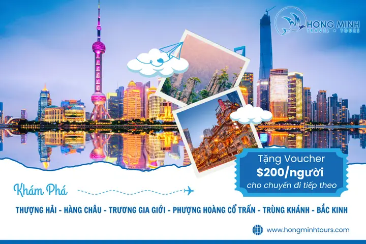 Tour Khám Phá Thượng Hải - Hàng Châu - Trương Gia ...