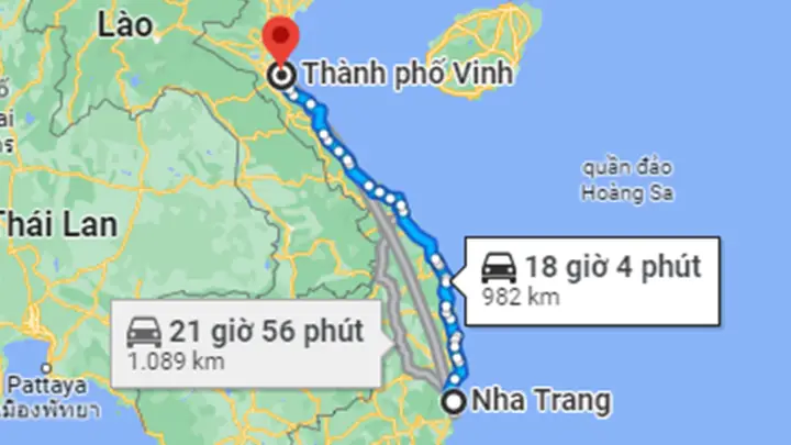 Khoảng Cách Nha Trang Đi Vinh Bao Nhiêu Km Theo Đường Bộ? Khoảng Cách Nha Trang Đi Vinh Bao Nhiêu Km Theo Đường Bộ?
