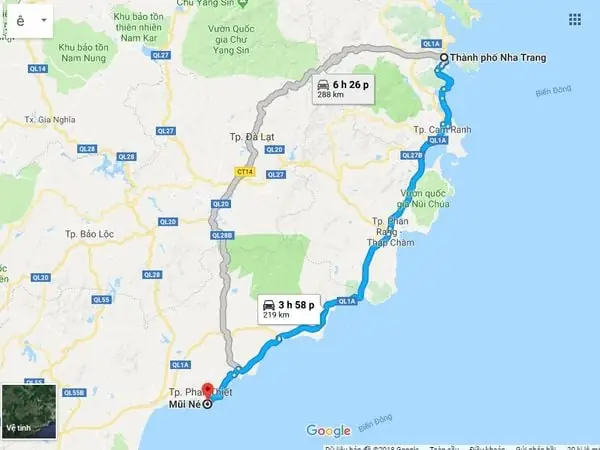 Từ Nha Trang Đi Mũi Né Bao Nhiêu Km? Từ Nha Trang Đi Mũi Né Bao Nhiêu Km?