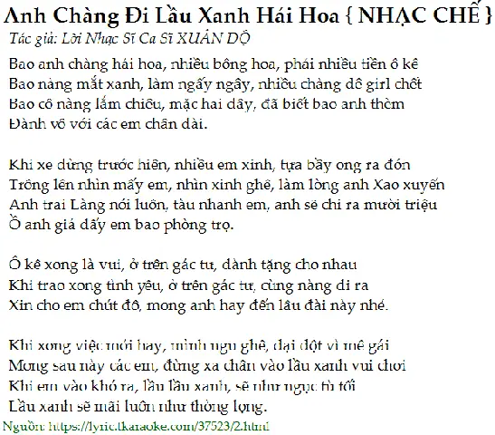 Tổng Hợp Những Bài Nhạc Chế Hài Hước Và Bá Đạo Nhất Hiện Nay