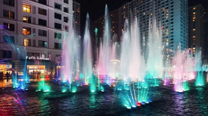 Nhạc Nước Ở Times City Biểu Diễn Lúc Mấy Giờ, Có Gì Hấp Dẫn?