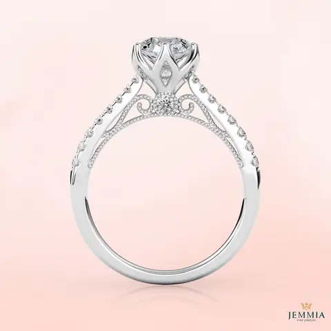 Nhẫn Cầu Hôn Kiểu Dáng Royal – Vẻ Đẹp Của Sự Đẳng Cấp Nhẫn Cầu Hôn Kiểu Dáng Royal – Vẻ Đẹp Của Sự Đẳng Cấp