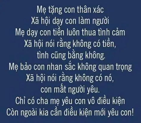 Những Stt, Lời Nói, Bài Thơ Hay, Cảm Động Nói Về Cha Mẹ