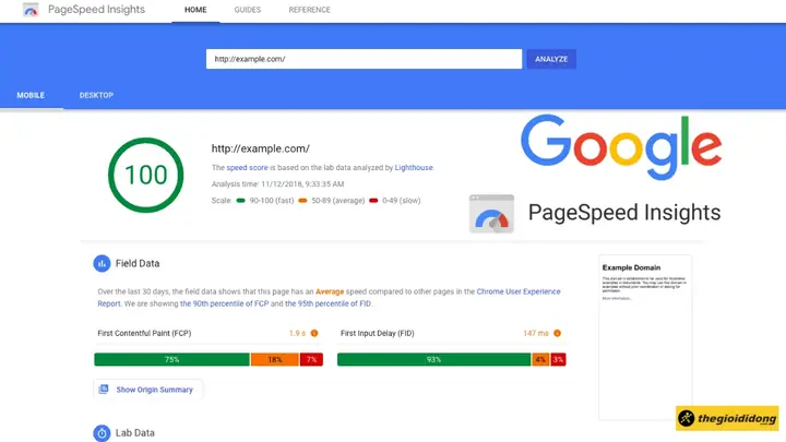 Google Pagespeed Insights Google Pagespeed Insights