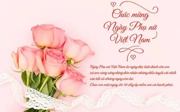 Tuyển Tập Những Tấm Thiệp Đẹp Ngày 20/10 Tặng Phái Đẹp