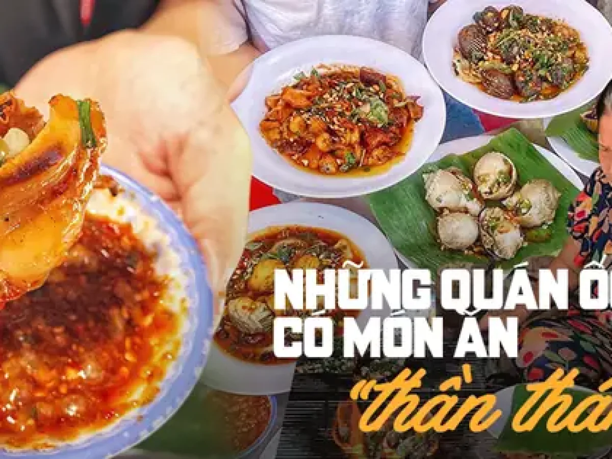 KHÔNG GIAN ẤM CÚNG CỦA QUÁN ỐC NGON TRỨ DANH QUẬN 4