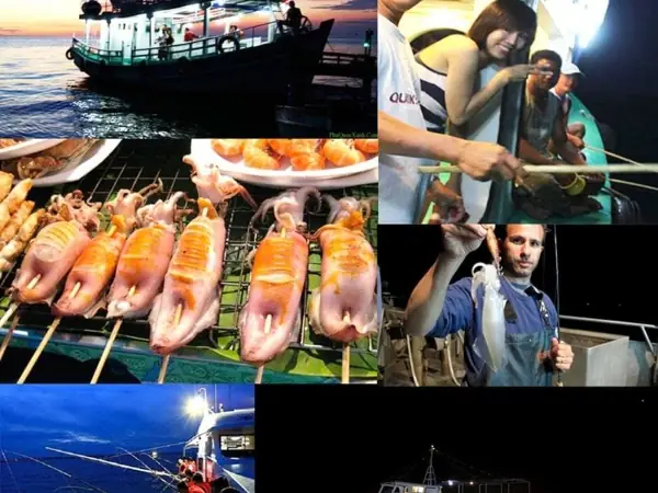 Trải Nghiệm Câu Mực Đêm