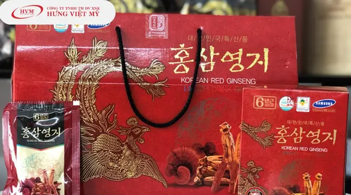 Hồng Sâm Linh Chi Hồng Sâm Linh Chi