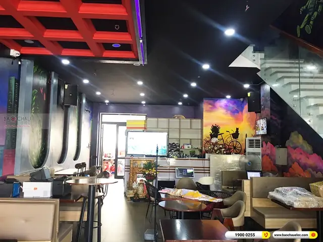 Một Số Công Trình Lắp Đặt Quán Cafe Của Bảo Châu Elec Một Số Công Trình Lắp Đặt Quán Cafe Của Bảo Châu Elec