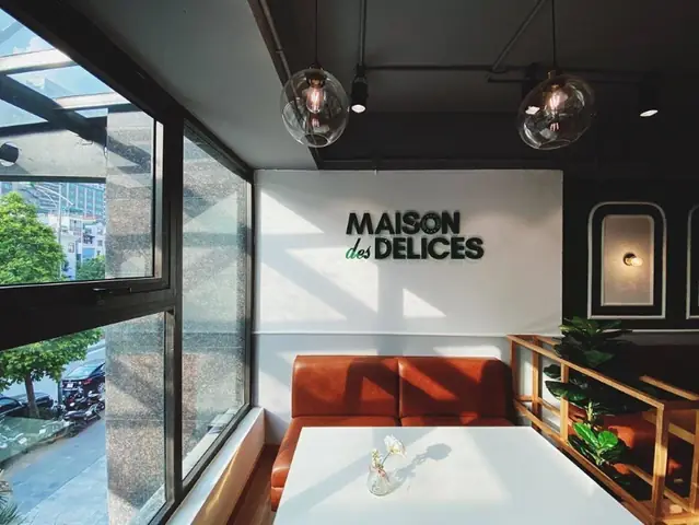 15. Maison De Delices – Quán Cafe Yên Tĩnh Ở Hà Nội Để Làm Việc