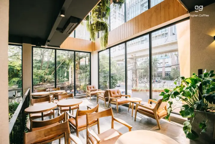 13. Foglian Coffee – Quán Cafe Làm Việc Ở Hà Nội View Đẹp