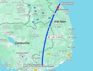 Khoảng Cách Từ Sài Gòn Đi Quảng Nam Bao Nhiêu Km?