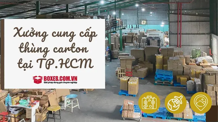 Lựa Chọn Nơi Cung Cấp Thùng Giấy Carton Đi Máy Bay