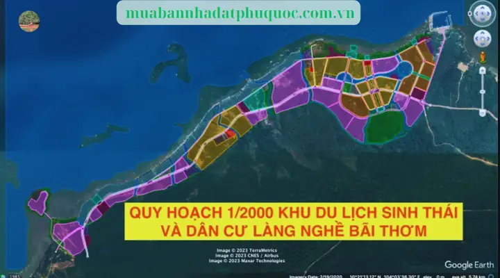 Khu Dân Cư Bãi Thơm Phú Quốc – Quy Hoạch Bãi Thơm Phú Quốc 2024