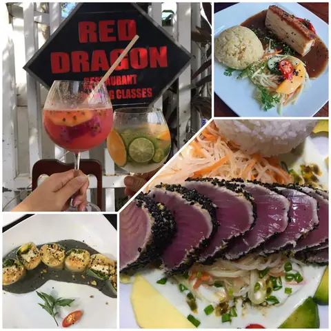 Red Dragon Restaurant & Cooking Class, Hoi An - Menu ...