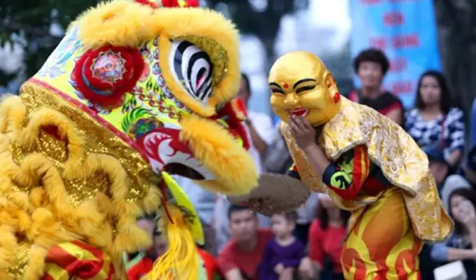 Liên Hoan Lân Sư Rồng Trên Phố Đi Bộ Nguyễn Huệ