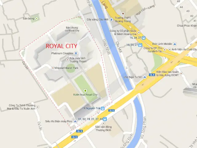 Royal City Thuộc Phường Nào? Hướng Dẫn Di Chuyển Đến Royal City