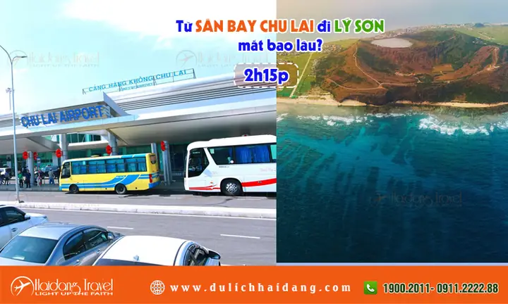 Thời Gian Từ Sân Bay Chu Lai Đi Lý Sơn