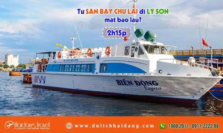 Sân Bay Chu Lai Đi Lý Sơn