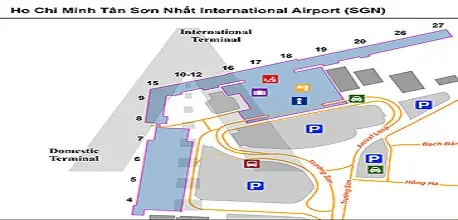 Sơ Đồ Sân Bay Tân Sơn Nhất Ga Nội Địa, Quốc Tế Mới Nhất