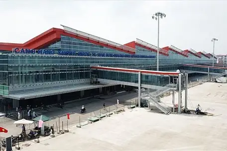 Một Góc Khu Đón Máy Bay Của Sân Bay Vân Đồn. Ảnh: Lđo Một Góc Khu Đón Máy Bay Của Sân Bay Vân Đồn. Ảnh: Lđo