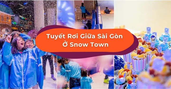 Đến Làng Tuyết Snow Town Trải Nghiệm Mùa Đông Châu Âu ...