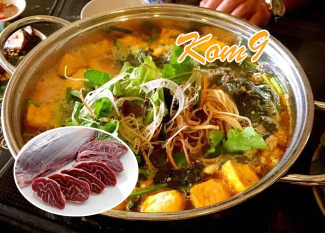 Lẩu Riêu Cua Bắp Bò Thái Hà - Ngon, Bổ, Rẻ | Ship Đồ Ăn Kom9