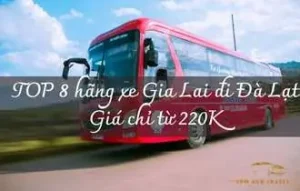 Top 8 Hãng Xe Gia Lai Đi Đà Lạt Được Ưa Chuộng Giá Chỉ Từ 220k