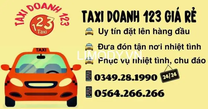 17. Taxi Doanh 123 – Taxi Gia Đình Ninh Hiệp