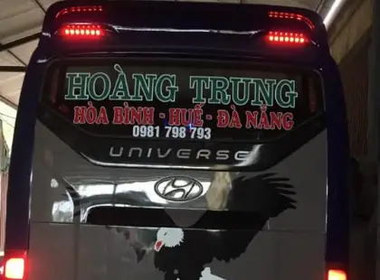 Xe Khách Tuyến Hoà Bình - Đà Nẵng | Xe Giường Nằm - Liên Hệ ...