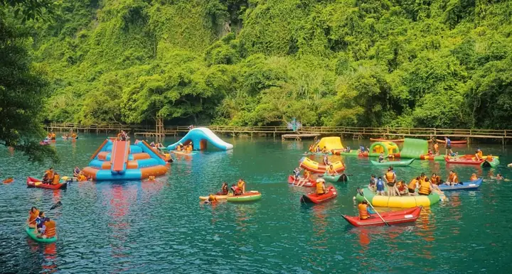 Tour Zipline Tắm Bùn Hang Tối