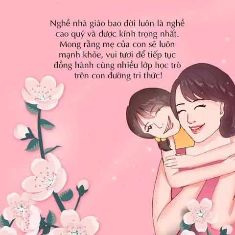 Cap Chúc Mừng 20/11 Dành Tặng Mẹ