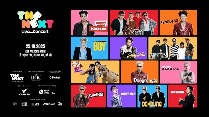 The Next Live Concert - Hà Nội | Cticket The Next Live Concert - Hà Nội | Cticket