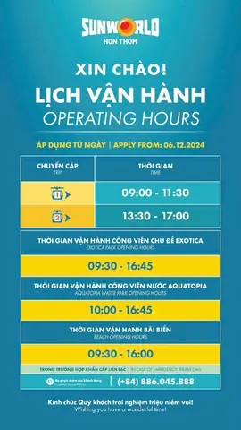 Tìm Hiểu Thời Gian Vận Hành Cáp Treo