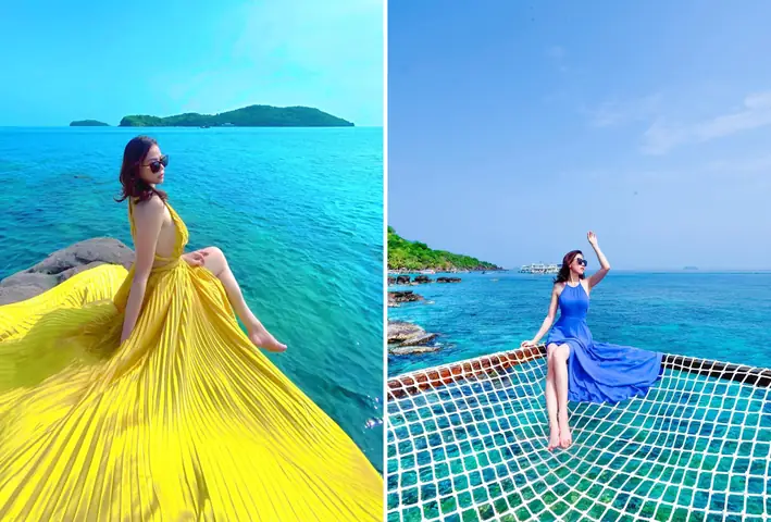 Đảo Thiên Đường Với Các Góc Check-in Tuyệt Đẹp