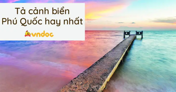 Tả Cảnh Biển Phú Quốc Lớp 5