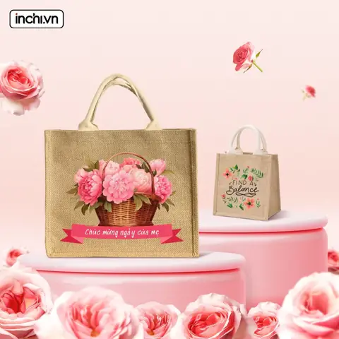 Túi Vải Đay In Tên Mẹ Túi Vải Đay In Tên Mẹ