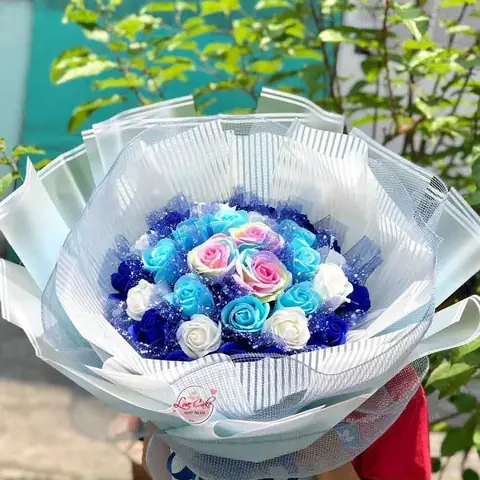 Bóng Hoa Hồng Sáp Thơm Bóng Hoa Hồng Sáp Thơm