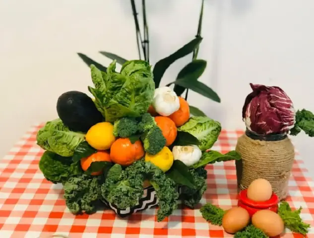 Bó Hoa Từ Rau, Củ, Quả… Đồ Ăn Nhanh