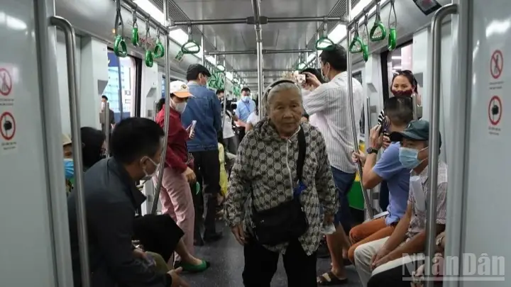Hà Nội Metro Miễn Phí Vé Đi Tàu Cho Hành Khách Dịp 2/9 Hà Nội Metro Miễn Phí Vé Đi Tàu Cho Hành Khách Dịp 2/9
