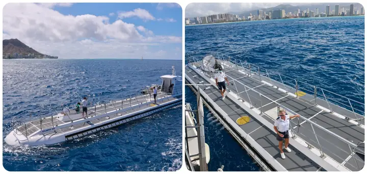Nếu Có Dịp Đến Hawaii (mỹ), Nhất Định Bạn Nên Lên Tàu Ngầm Du Lịch Atlantis Xiv Khám Phá Đáy Biển Waikiki Để Ngắm Nhìn Những Đàn Cá Xinh Đẹp Và Các Rạn San Hô Rực Rỡ Sắc Màu.