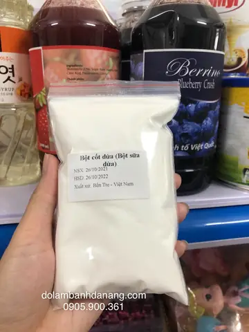 Bột Cốt Dừa (bột Sữa Dừa) 100g - Làm Bánh Không Khó Bột Cốt Dừa (bột Sữa Dừa) 100g - Làm Bánh Không Khó