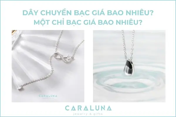 Dây Chuyền Bạc Giá Bao Nhiêu? 1 Chỉ Bạc Bao Nhiêu? [2024]