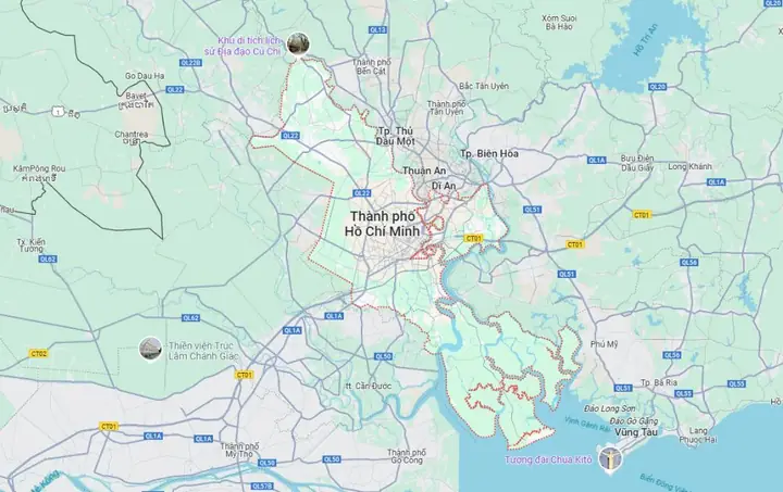 Bản Đồ Thành Phố Hồ Chí Minh Google Maps Bản Đồ Thành Phố Hồ Chí Minh Google Maps