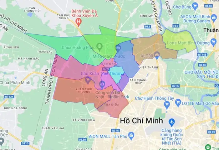 Huyện Hóc Môn Huyện Hóc Môn
