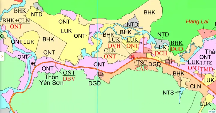 Bản Đồ Quy Hoạch Xã Thành Yên, Huyện Thạch Thành, Tra Cứu ...