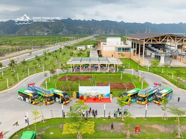 Giá Vé Xe Bus Điện Và Cáp Treo Cát Bà Hải Phòng