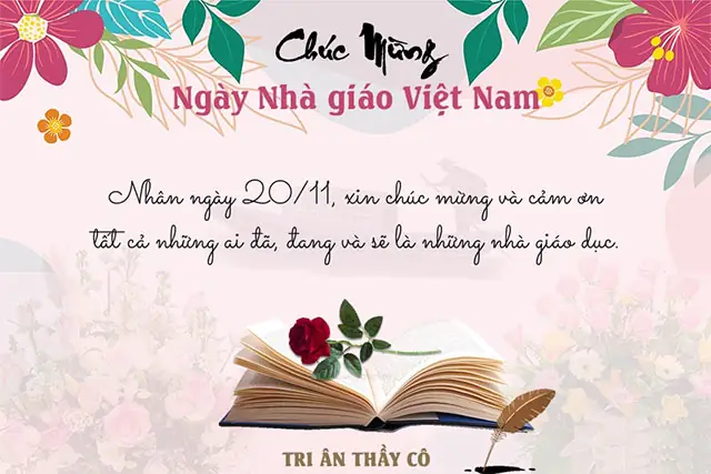 Những Mẫu Thiệp Chúc Mừng Ngày Nhà Giáo Việt Nam 20/11 Online Đẹp Nhất 2023- Ảnh 19. Những Mẫu Thiệp Chúc Mừng Ngày Nhà Giáo Việt Nam 20/11 Online Đẹp Nhất 2023- Ảnh 19.