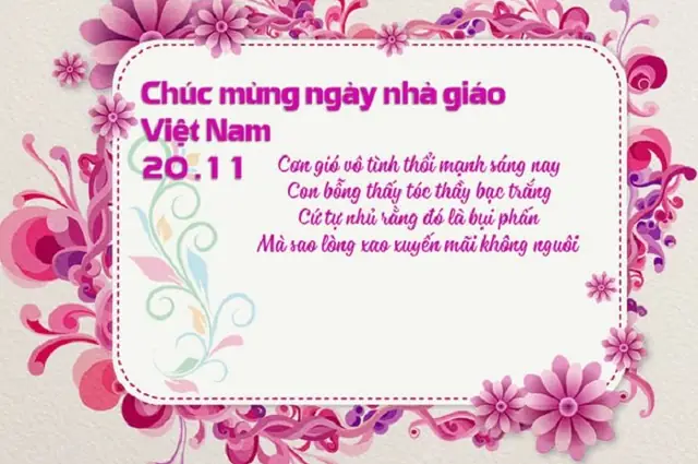 Những Mẫu Thiệp Chúc Mừng Ngày Nhà Giáo Việt Nam 20/11 Online Đẹp Nhất 2023- Ảnh 14. Những Mẫu Thiệp Chúc Mừng Ngày Nhà Giáo Việt Nam 20/11 Online Đẹp Nhất 2023- Ảnh 14.