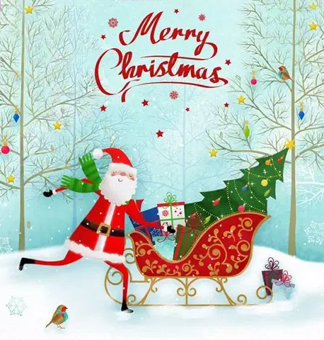 Mẫu Thiệp Ông Già Noel Dành Tặng Người Thân Và Bạn Bè Mẫu Thiệp Ông Già Noel Dành Tặng Người Thân Và Bạn Bè